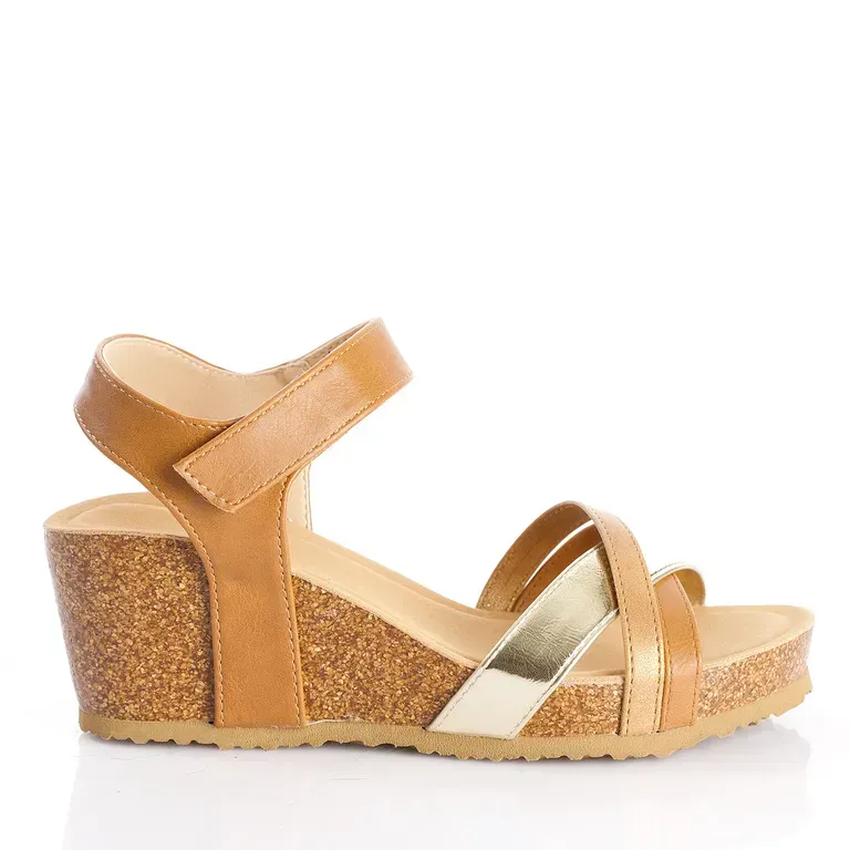 Sandalia Mujer Solea Stella Camel