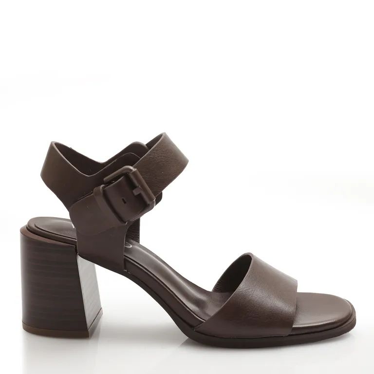 Sandalia Mujer Solea Celeste Marron