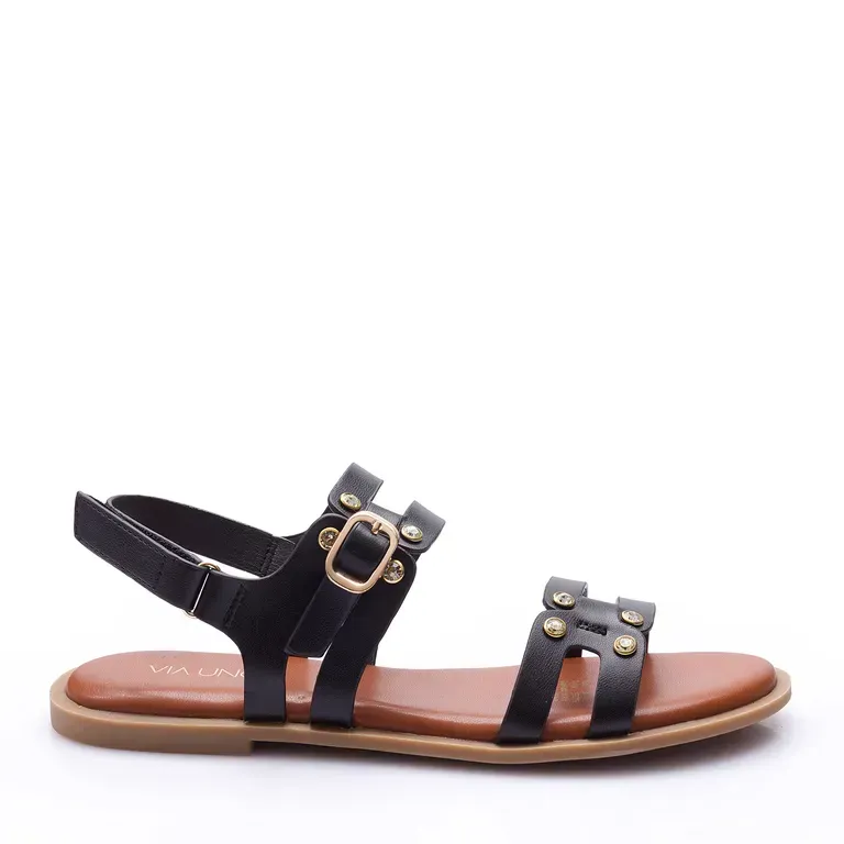 Sandalia Mujer Solea Sorrento Negra