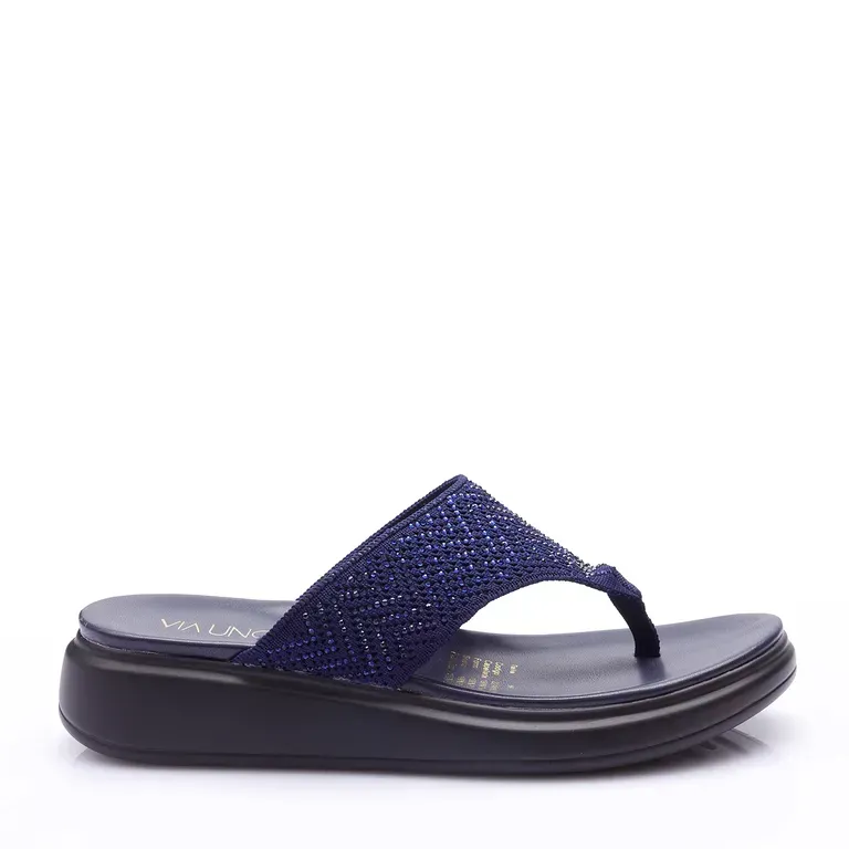 Sandalia Mujer Solea Puglia Azul