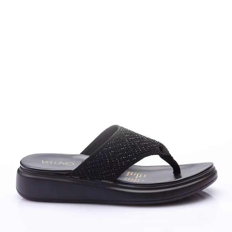 Sandalia Mujer Solea Puglia Negra