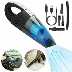 MOVI - Aspiradora de Mano Inalámbrica para Auto y Hogar con Accesorios