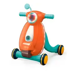 GENERICO - Caminador Correpasillos Bebe Musical Baby Walker Naranja