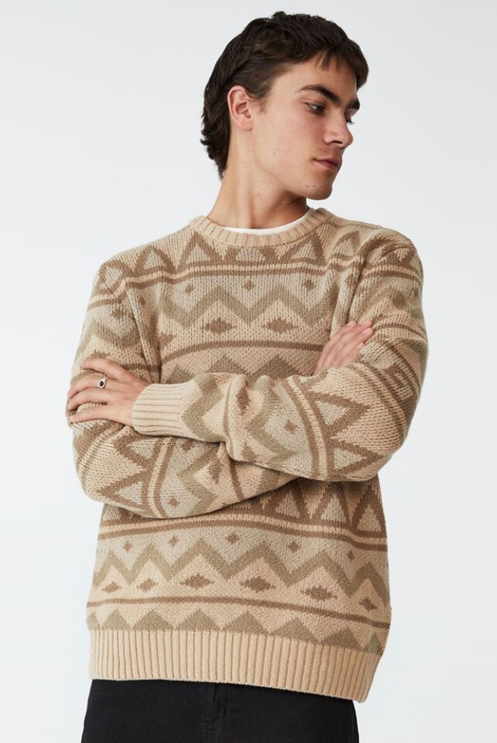 COTTON ON - Cotton On Sweater Vintage Hombre
