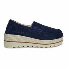 NORTHWEST - Zapato Mujer Slip On Pandora Fantasy Azul Marino