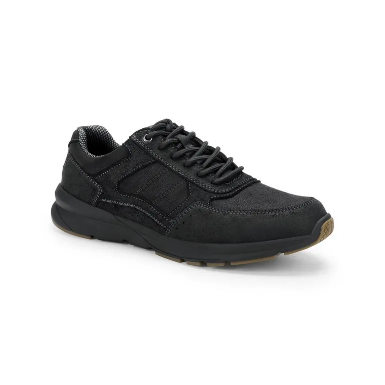Zapatillas Urbanas Hombre Cuero Norwest Negro