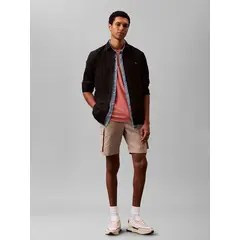 CALVIN KLEIN - Short Cargo Pull-On de Algodón Beige