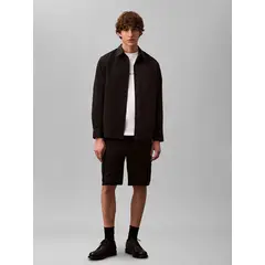 CALVIN KLEIN - Short Cargo Pull-On de Algodón Negro