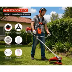 GENERICO - Desmalezadora Orilladora 3 en 1 Profesional Full Accesorios