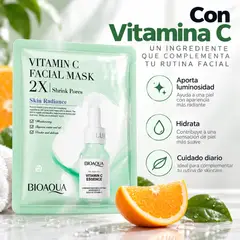 MOVI - Mascarilla Facial BIOAQUA Centella Asiática 25 g – Hidratante, Calmante y Suavizante