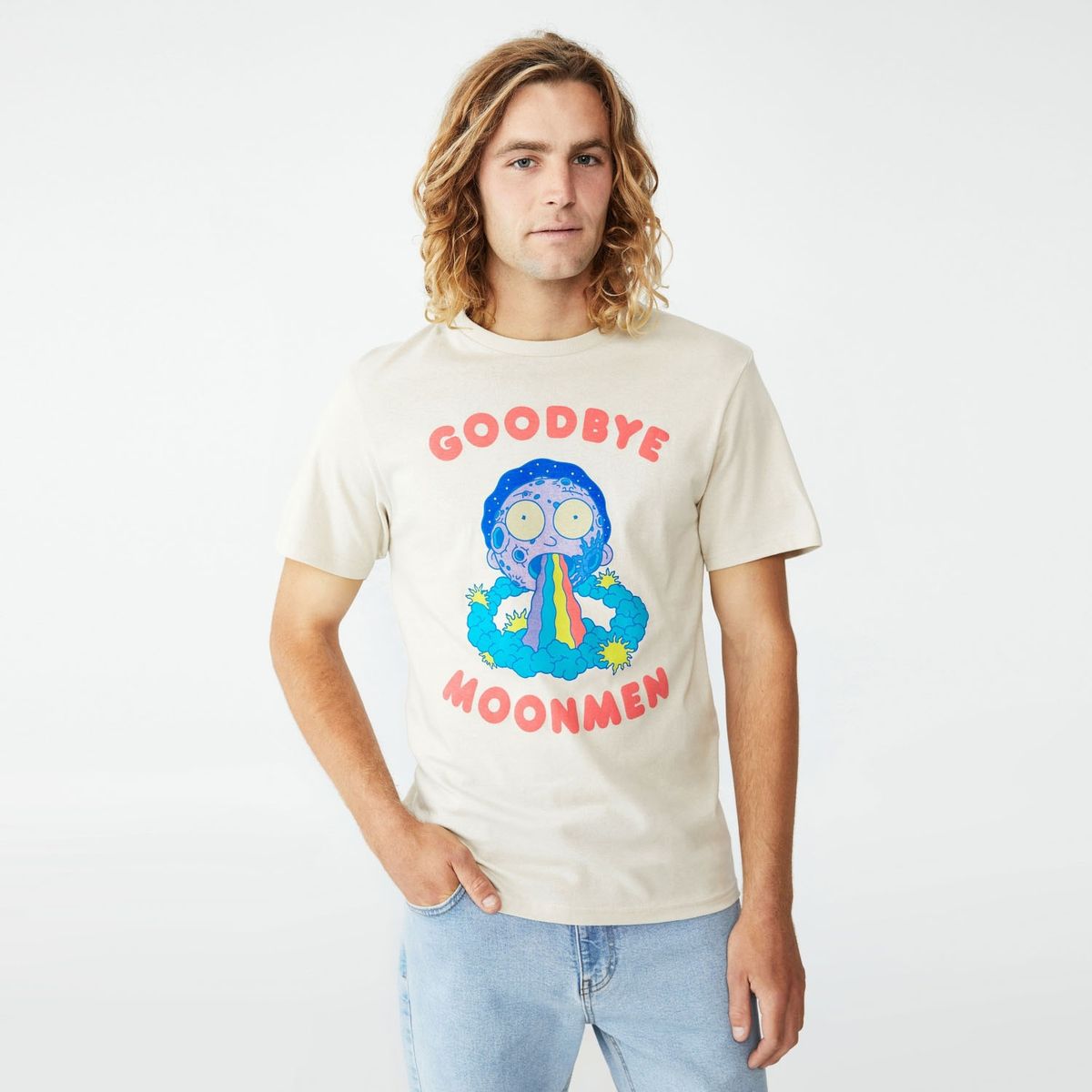 COTTON ON - Polera Estampada Algodón Manga Corta Hombre Cotton On