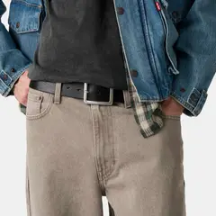 LEVIS - Cinturón Hombre Mason Centerbar Belt Negro