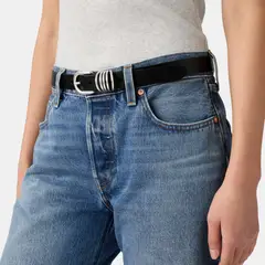 LEVIS - Cinturón Mujer Lyla Ring Belt Negro
