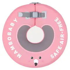 MAMBOBABY - Flotador de Cuello para Bebé No Inflable Talla Mediana hasta 6 kg