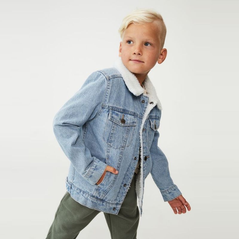 COTTON ON - Chaqueta Denim Niño