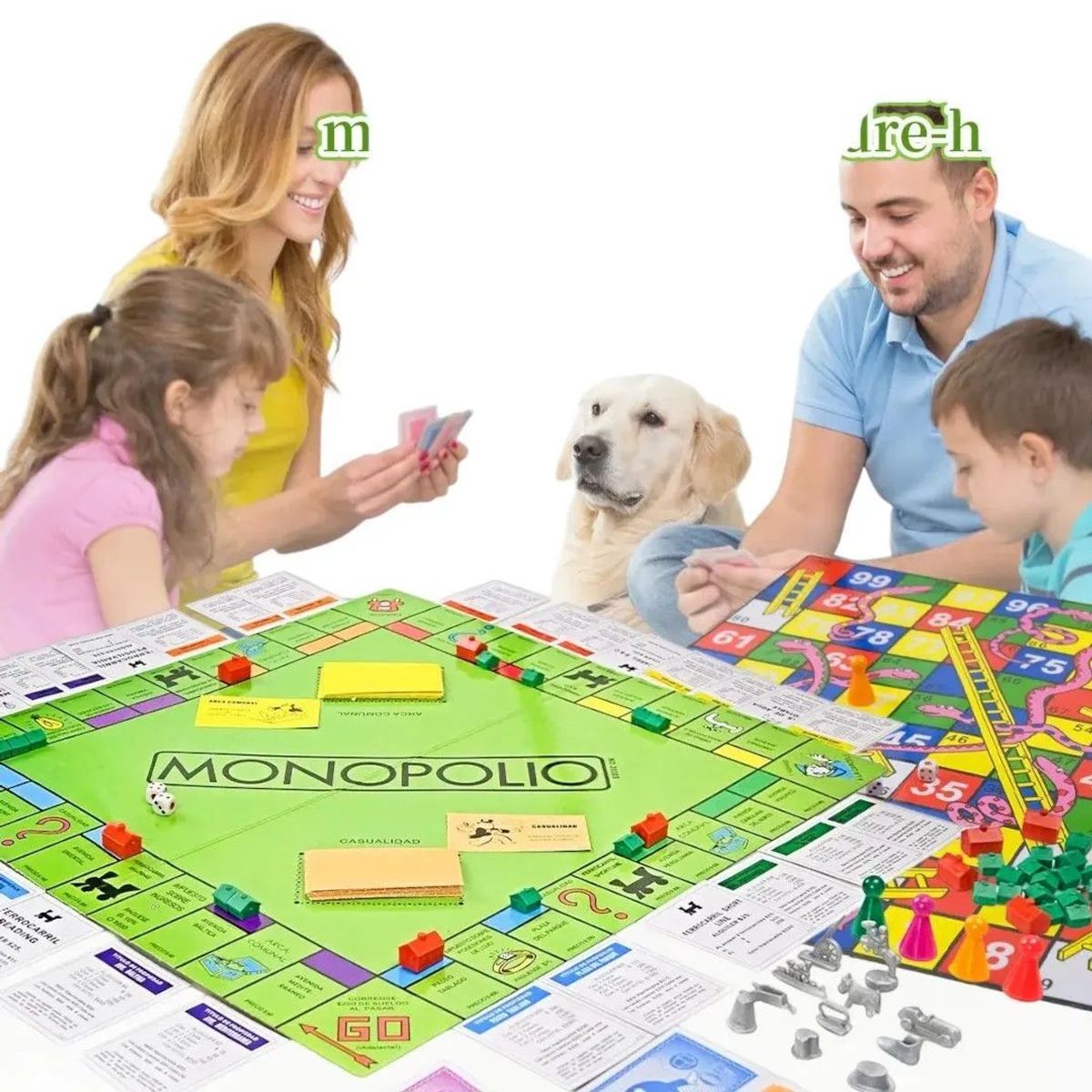 GENERICO - Juego Monopoly Clásico Juego De Mesa Español