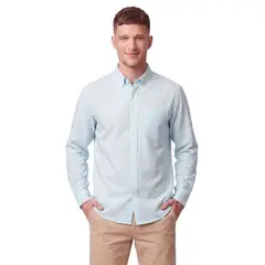 KOTTING - Camisa Manga Larga Look Lino Hombre