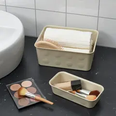 IKEA - Organizador NOJIG, plástico/beige, 10x20x5 cm
