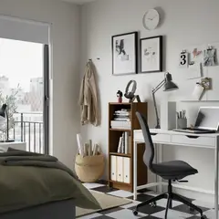 IKEA - BILLY estante 40x28x106 café efecto nogal