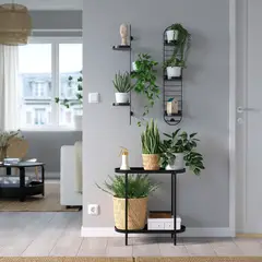 IKEA - SKUGGRÖNA soporte plantas 78 negro