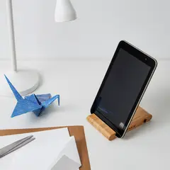 IKEA - Soporte celular/tablet BERGENES, bambú