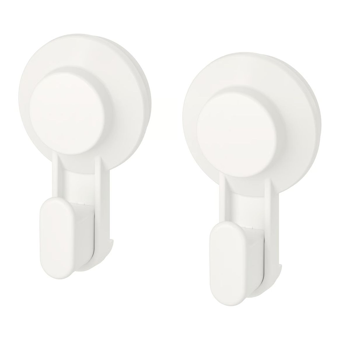IKEA - Percha con ventosa TISKEN, blanco