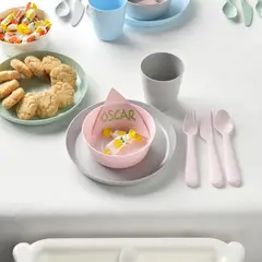 IKEA - Set cubiertos KALAS, 18 piezas, colores variados