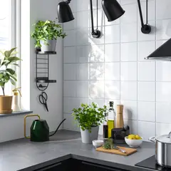 IKEA - SKUGGRÖNA soporte plantas 54 negro
