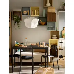 IKEA - Pantalla para lámpara de techo BÄCKNATE, blanco, 50 cm