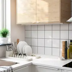IKEA - Secaplatos STÄMLING, color hueso, 48 cm