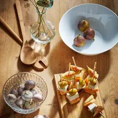 IKEA - Cubiertos para servir GRÖNSAKER, 2 piezas, bambú