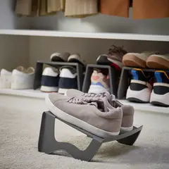 IKEA - Organizador de zapatos MURVEL, gris, 27x14x25 cm