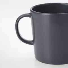 IKEA - Tazón DINERA, Gris oscuro, 30 cl