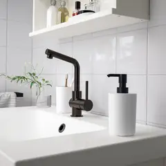 IKEA - Set de baño STORAVAN, 3 piezas, blanco