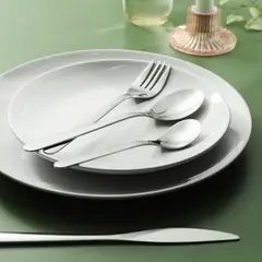IKEA - Set cubiertos FÖRNUFT, 24 piezas, acero inoxidable