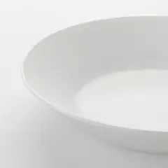 IKEA - Plato hondo OFTAST, blanco, 20 cm