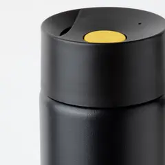 IKEA - Botella térmica de viaje UNDERSÖKA, negro, 0.4 l