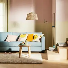 IKEA - Pantalla para lámpara de techo KAPPELAND, ratán, 45 cm