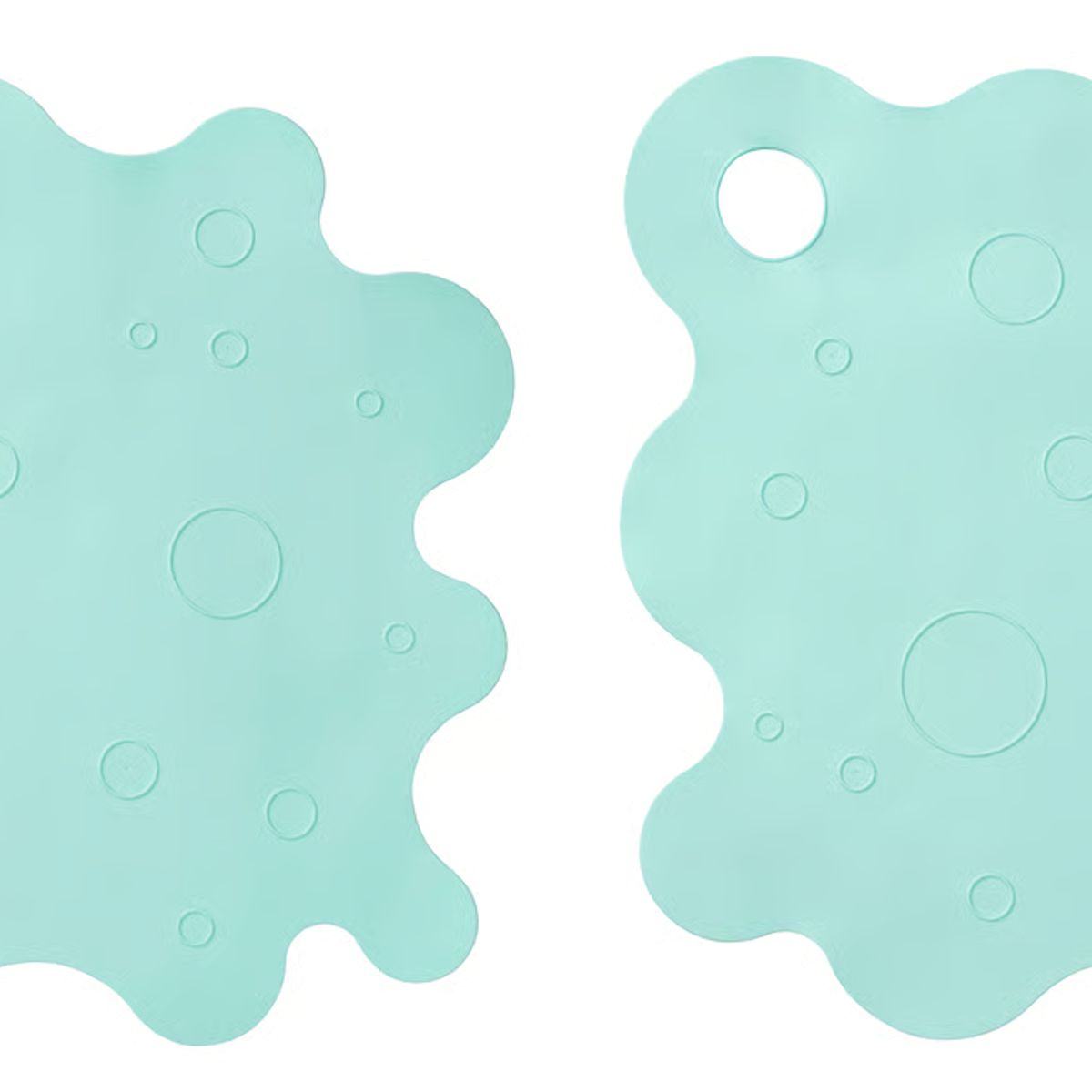 IKEA - Antideslizante para baño TRAMPSJÖN, menta, 43x43 cm