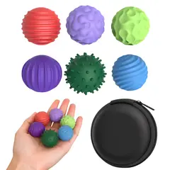 PIUS BABYS - 6 Bolas Magnéticas Sensoriales de Silicona Fidget Toy – TEA y TDAH