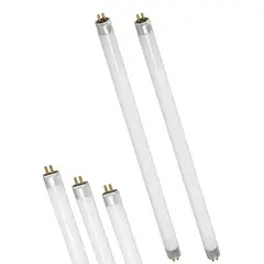GENERICO - 5 Und Pack Tubo Fluorescente T5 14w Luz Fría Blanco Frío
