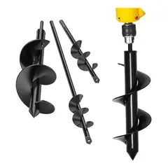 VIDA BUENAS - Set 3 Brocas Ahoyador Plantar Jardín Para Taladro Común