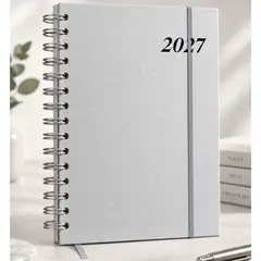 GENERICO - Agenda Ejecutiva Planificador Anual 2027 Espiral Brillante