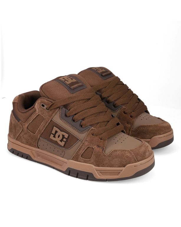 Zapatilla Hombre DC Stag Café