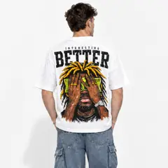 D'JOE - Polera Urbana Hombre Oversize Diseños Better