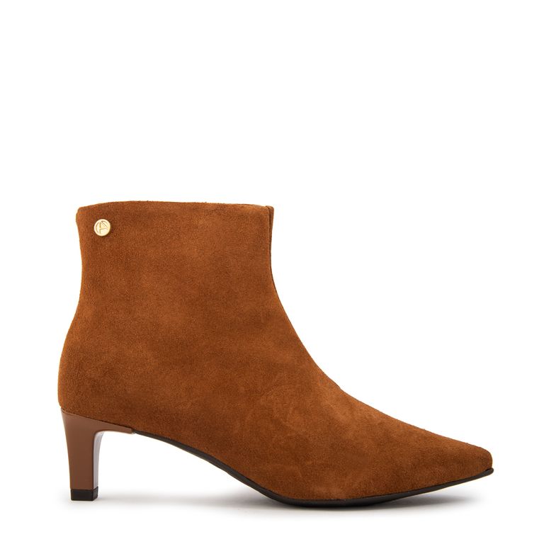 Botin irina cuero café
