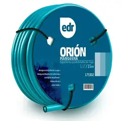 EDR - MANGUERA ORION 1/2" VERDE - ROLLO 15 M