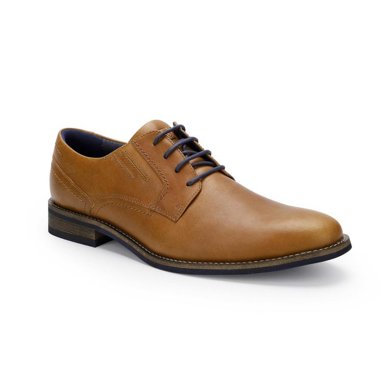 Zapatos Formales Hombre Cuero Brandy Denizen