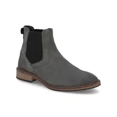 CARDINALE - Botines Chelsea Hombre Cuero Thun Gris