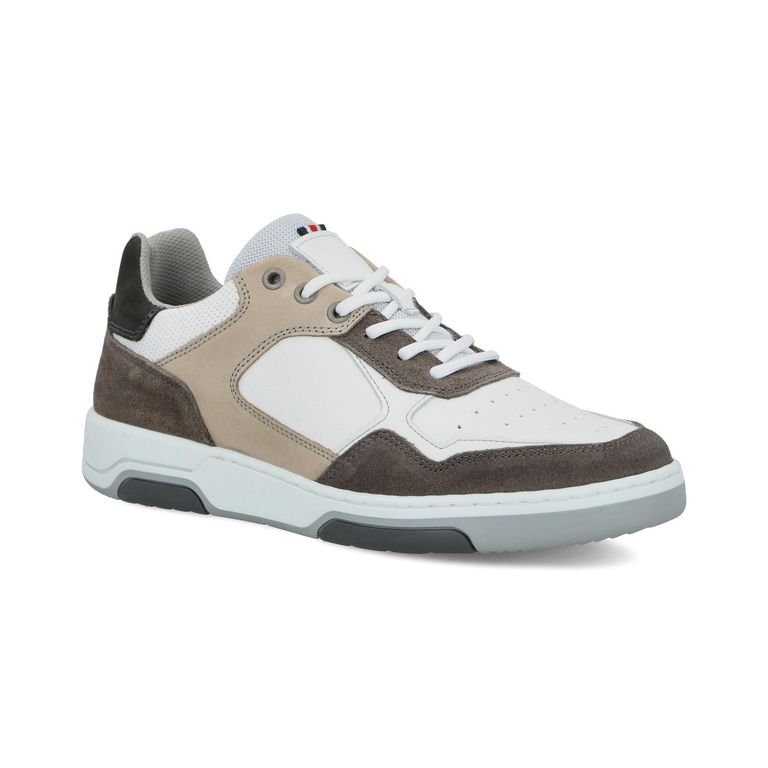 Zapatillas Urbanas Hombre Cuero Blanco Cochem